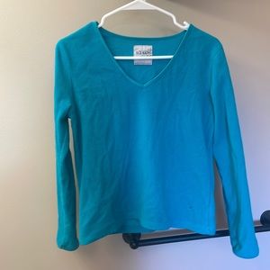 Girls Fleece Long-sleeve Top
